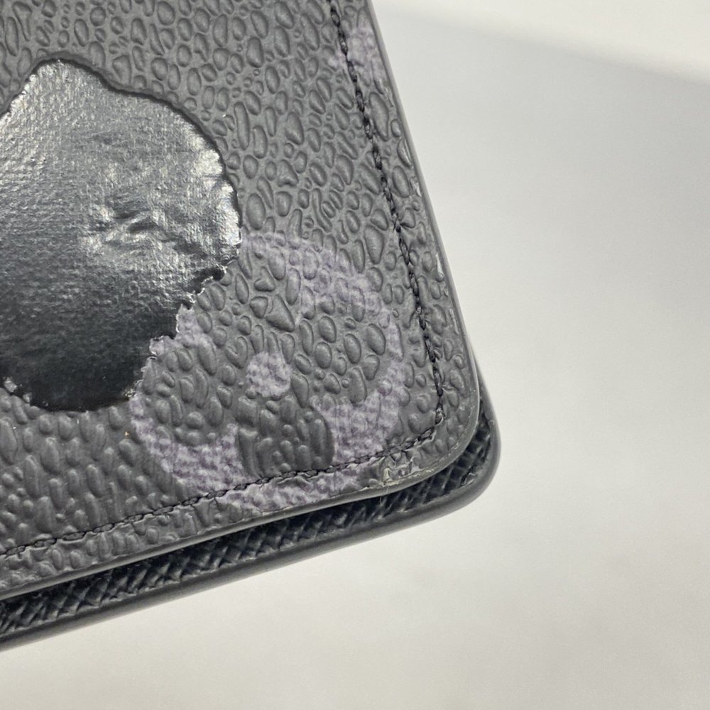 Louis Vuitton Long Wallet Monogram Eclipse LV x YK Portefeuille Brazza M81932... - Picture 11 of 13